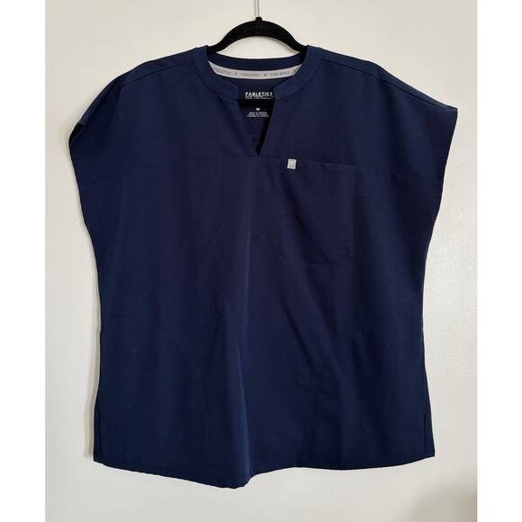 {SET} Navy Fabletics Evolve Scrub Top and Ion Scrub Pants M - Picture 6 of 8